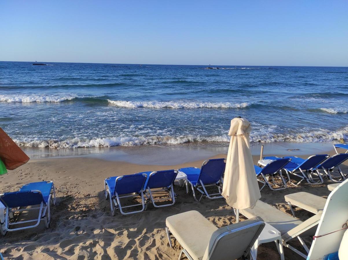 Dedalos N3 Sea View Apartment-30 Metres From The Beach Stalida Exterior foto
